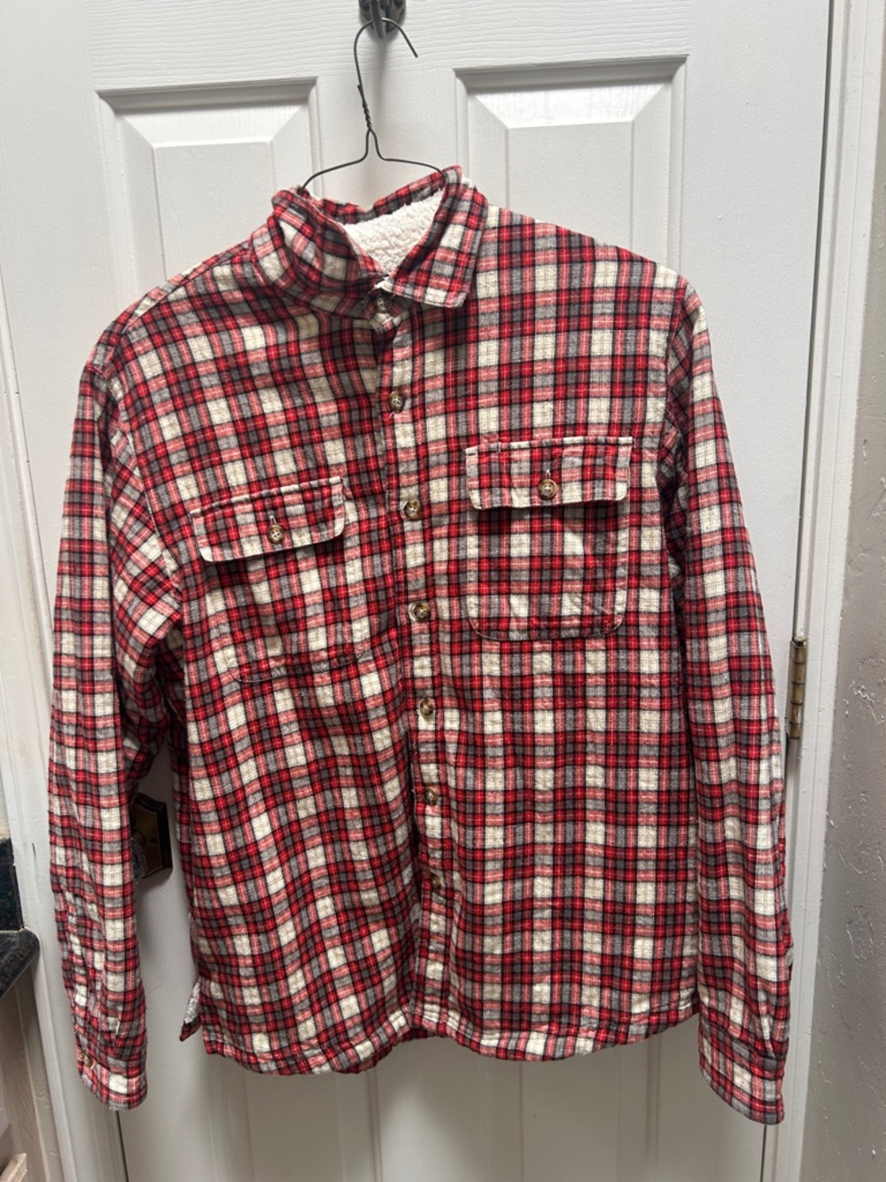 Lanesboro Sherpa Lined Flannel Shirt Jacket